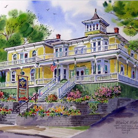 Captain Sawyer'S Bed And Breakfast Boothbay Harbor Dış mekan fotoğraf